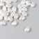 Beads for creativity plastic "Uneven pearl" set of 40 pcs 0.6x0.7 cm
