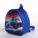 Children's backpack on the zipper "chosen", the color is blue