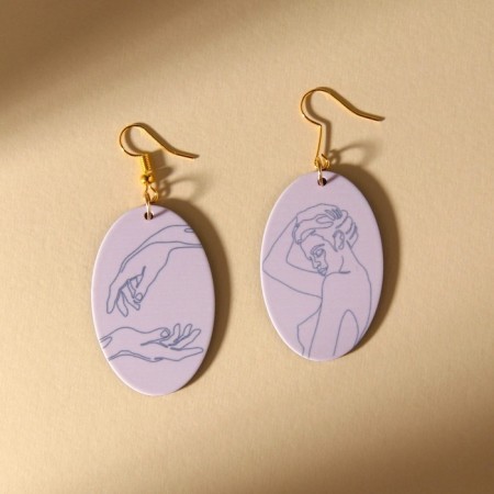 Earrings "Lady -Boss"