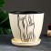 Flower pot "sophistication" beige, 2.4 liters