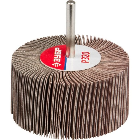 Circle of Lipstand grinding bison 36604-320, P320, D Stilettes = 6 mm, 80 x 40 mm