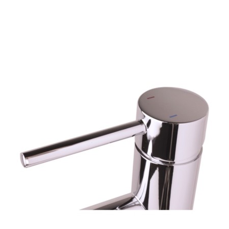Bronze de Luxe Scandi 1452C shell mixer, single -leaf, pour 134 mm, chrome-1