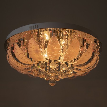 Chandelier 5953/600 CR chrome 8x40W E14 LED RGB PDU 50x50x25cm-10