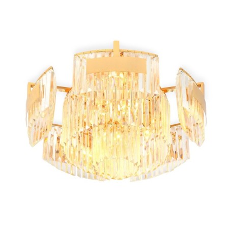 Crystal chandelier with crystal Ambrella Light, Traditional, TR5093, E14, Color Gold