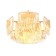 Crystal chandelier with crystal Ambrella Light, Traditional, TR5093, E14, Color Gold