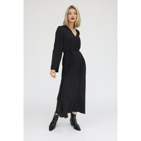 Silk dress of a free silhouette, size 52-1