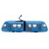 Metal tram with an accordion 19 cm, light and sound effects, inertial