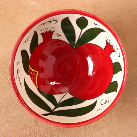 Rishtan ceramics "grenade" 15 cm, small, small-2