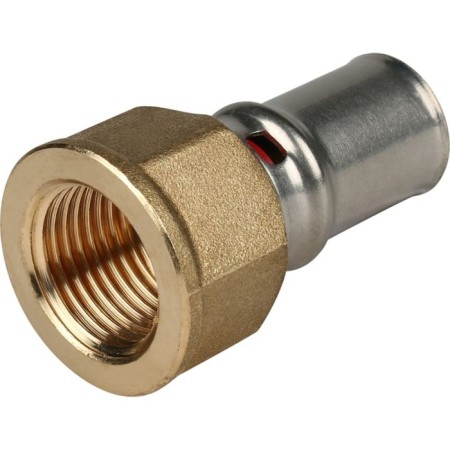 Stout SFP-0002-001216, 1/2 "x 16 mm, internal threads, brass-1