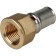 Stout SFP-0002-001216, 1/2 "x 16 mm, internal threads, brass