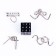 Puzzle Metal “human brain”, a set of 5 pcs.