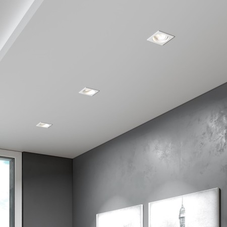 Building Lamp Elektrostandard, Tune, 86x86x42 mm, GU10, white color-3
