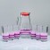 Set for juice "Blueberry" art painting, 6 glasses 1250/200 ml