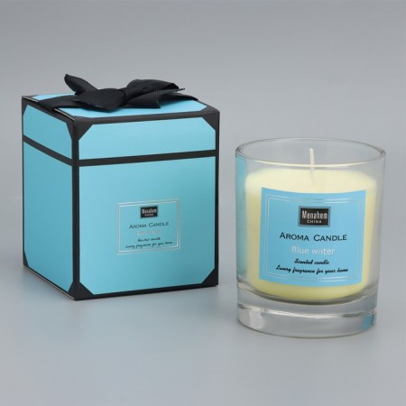 Aromatic candle "Aroma Candle", black chestnut bunge, 8x9 cm-2