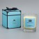 Aromatic candle "Aroma Candle", black chestnut bunge, 8x9 cm