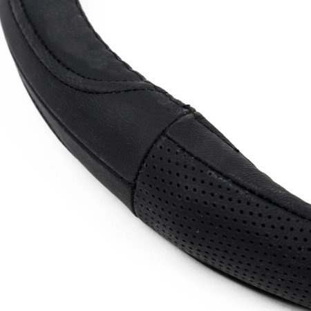 Braids for steering wheel AVS GL-920M-B, genuine leather, size m, black-2