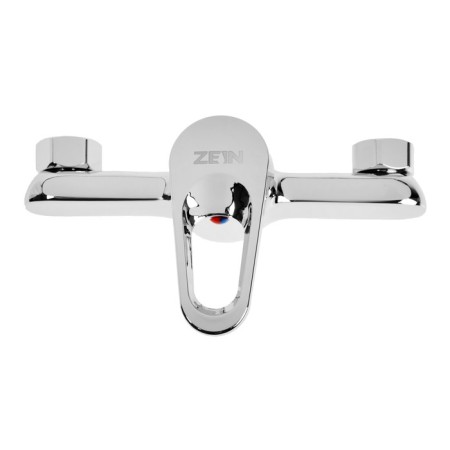 Soul mixer Zein Z4115, single -leaf, watering can 5 modes, hose, holder, chrome-5