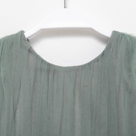 Платье для девочки нарядное KAFTAN, рост 98-104 см (30), цвет зелёный-12