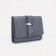 Women's wallet on magnets, gray color