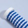 Massager "Miracle Pale", 14 × 3.7 cm, white/blue color