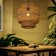 Ceiling Lamp from Rotan "Ferry" 1x120W, E27, 40x40x40 cm