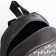School backpack on lightning, dark gray color