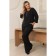 Female blouse, size 48, black color