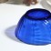 SEAA BRIM salad bowl, D = 13 cm, glass, blue color