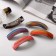 Hair hairpin "gradient" straight, 10.5 cm, mix