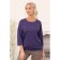 Female jumper, size 46, purple color