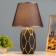 Santano table lamp E14 40W Black-gold 20x25x39 cm Risalux