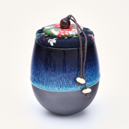 A set for a tea ceremony 10 items, 4 people, a cup 45ml, a kettle 180ml, a substrate mix-1