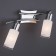 Sherwood 2x40W lamp E14 chrome