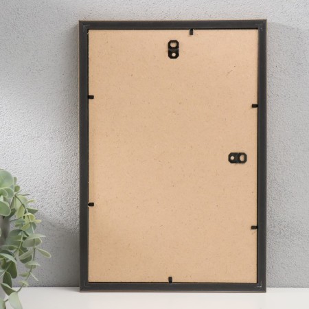 Photo frame plastic "Mira" 20x30 cm gold (plastic screen)-2