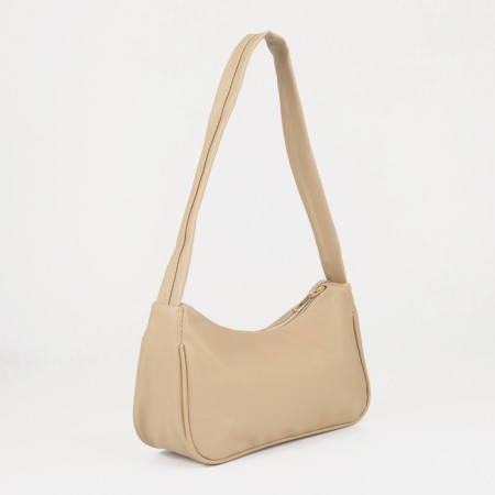 Baget bag, lightning department, beige color-1