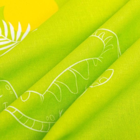 Diapers "baby I" Dino 70*120 cm, 100 % cotton, sod-2