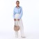 Female bag Textura, cosmetic bag, medium size, beige color