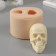 Silicone Mold "Skull" 6.5x4x5 cm mix