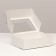 Self -charged box with a window, white, 31 x 22 x 9.5 cm set 5 pcs
