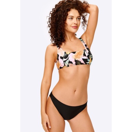 Women's swimming trunks, size XS, black color-1