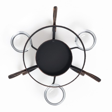 Saj stand forged "Silk Road" with sucks, 25 cm-3