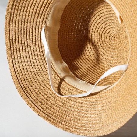 Hat for the girl Minaku, col. brown, river 54-2