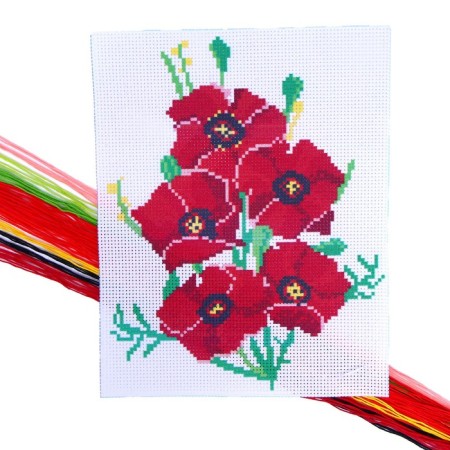 Cross -embroidery with “Maki”, set for creativity, 25 x 20 cm-2