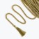 Braid with brushes “tourniquet”, length 110 cm, packaging 10 pcs.