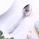 A teaspoon spoon with an engraving “February 23”, h = 14cm.