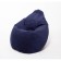 Mear-bag “Pear” average, diameter 75 cm, height 120 cm, cobalt color