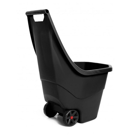Garden cart, two -wheeled: cargo/p 50 kg, 55 l, black-1