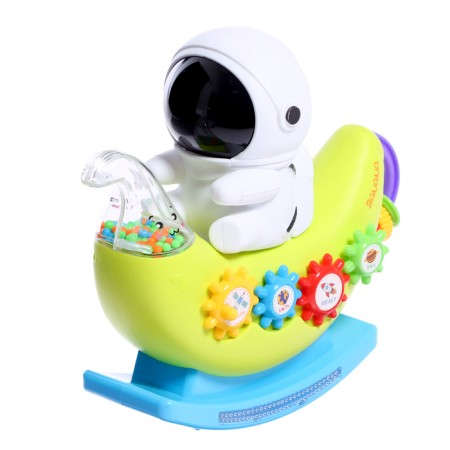 Musical rocking "Little astronaut", sound effects, color mix-2