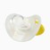 Nipple - orthodontic dummy "flowers", +6 months, yellow color