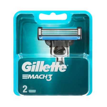 Exchange cassettes Gillette Mach3, 3 blades, 2 pcs-1